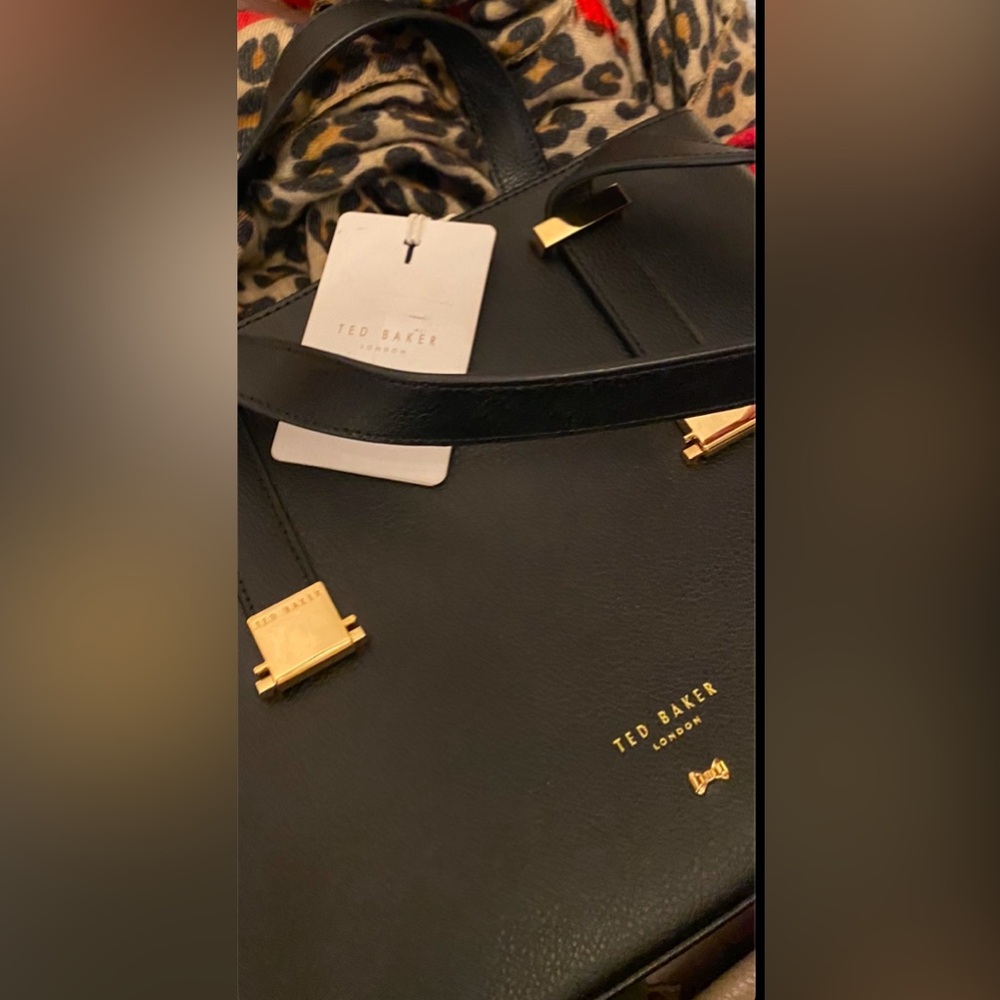 NWT Ted Baker Black Satchel - Picture 5 of 5